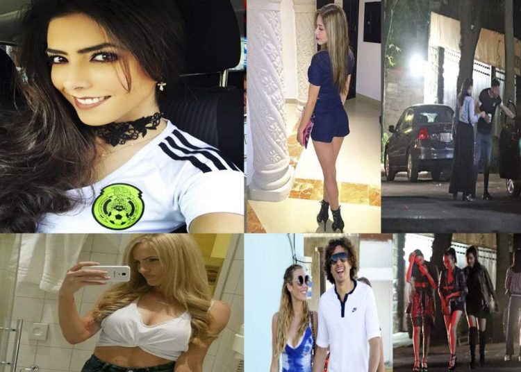Modelos pasan la noche con jugadores mexicanos
