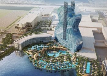 Inauguran hotel en forma de guitarra