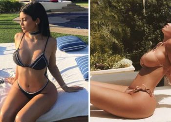 Kylie Jenner en diminuto bikini