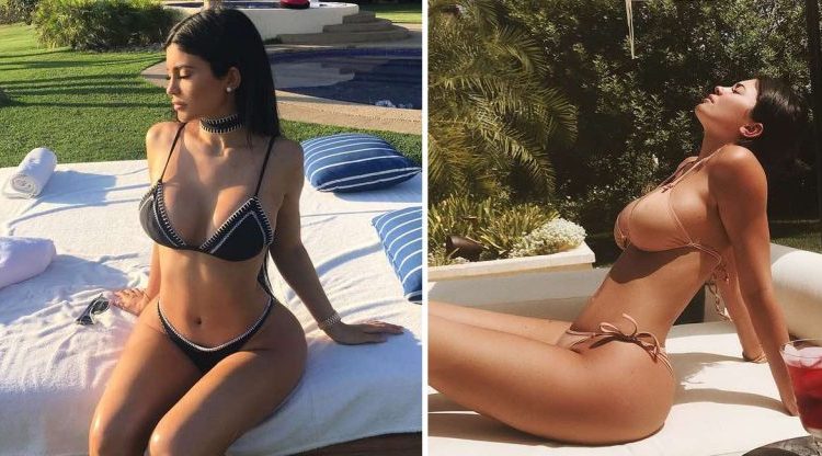 Kylie Jenner en diminuto bikini
