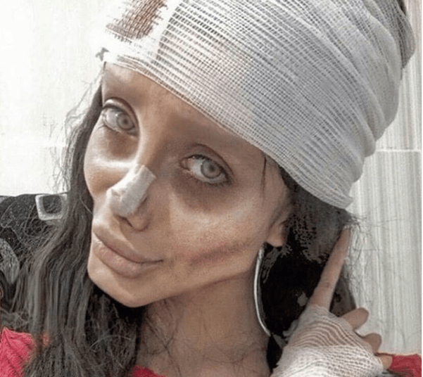 Arrestan a la «Angelina Jolie» iraní