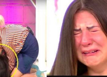 Mujer se desmaya por que le quitan el cabello