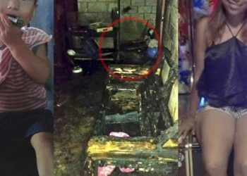 Ella es Claudia la mujer que andaba «chupando» mientras su bebé se prendía en llamas
