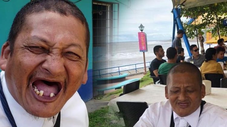 El momento exacto donde el apostol Santiago Zuniga se va a vacilar en Puerto de la Libertad