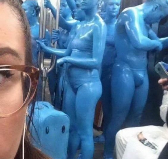 Las cosas más extrañas vistas en el metro