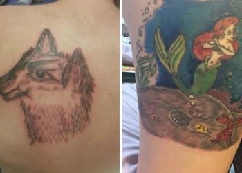 Personas que se hicieron tatuajes que dan vergüenza ajena