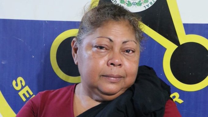 La señora de la Mara Salvatrucha en La Unión