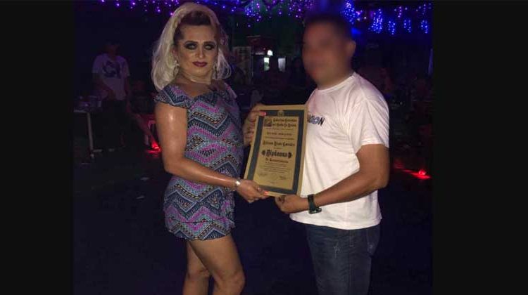 Ella es Alison Corrales el ganador del reinado LGTBI en La Unión