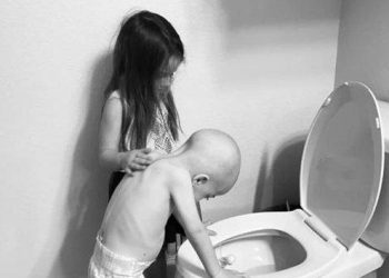 Esto es el cáncer infantil: Las duras imágenes de un día típico