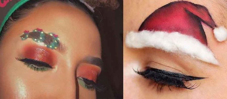 Las cejas navideñas, lo nuevo para esta fechas: Conoce los diferentes diseños