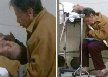 «No te voy a dejar solo», le dice mujer de 83 años a su esposo en el hospital