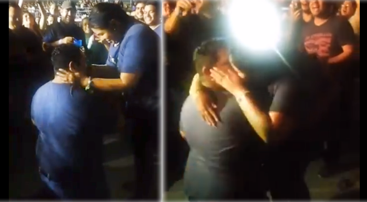 Joven le pide matrimonio a su novia en pleno concierto de Nicky Jam en San Salvador; «Cásate conmigo»