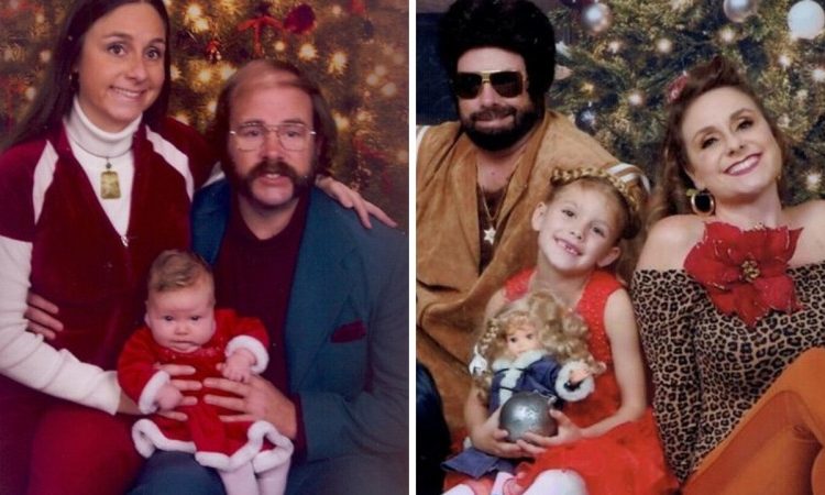Esta familia lleva 17 años haciendo las mejores postales navideñas que verás en tu vida