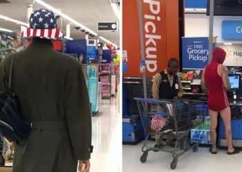 Fotos extrañas tomadas en un supermercado
