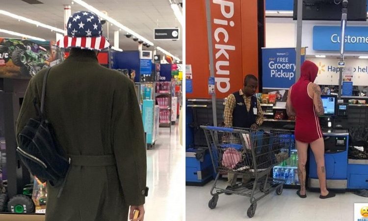 Fotos extrañas tomadas en un supermercado
