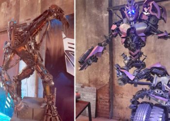 Anuncian exposición de Transformers en Sonsonate; la entrada costará 4 dólares