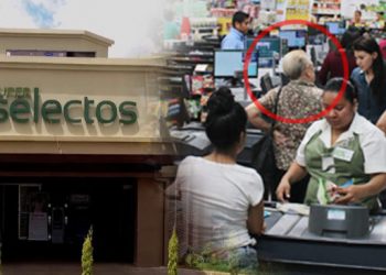 EMPLEADA DEL SUPER SELECTOS SE ROBO EL SHOW HIZO ESTO TAN AMOROSO QUE SE ROBO EL CORAZÓN DE LOS SALVADOREÑOS