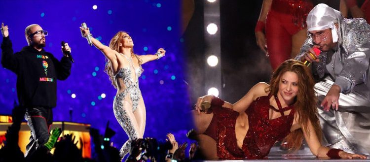 Destrozan a J Balvin y Bad Bunny por «cantar» en el Super Bowl