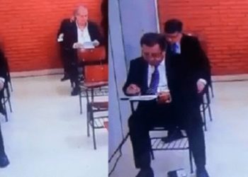 Captan a aspirantes a jueces de la Corte Suprema copiando en examen