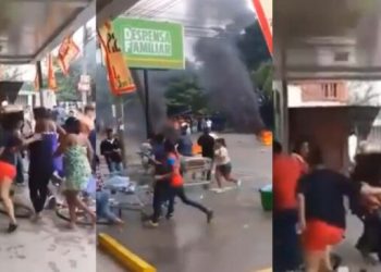 EL MOMENTO EXACTO DONDE HONDUREÑOS PIERDE EL CONTROL SAQUEARON TODO EN LA DESPENSA FAMILIAR