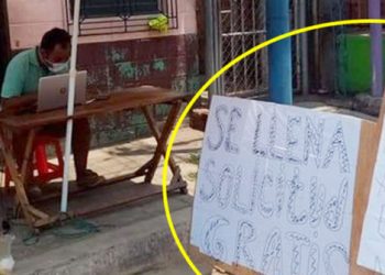 Gratis: Ciudadano ofrece llenado de solitud para que personas obtengan beneficio económico del gobierno