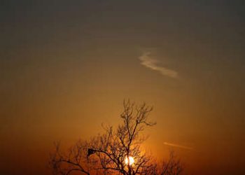 Un ‘pilar de sol’ aparece en el cielo del Reino Unido