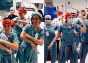 Baile de enfermeras de Missouri dentro de un hospital se vuelve viral