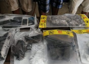 En medio de la cuarentena, PNC captura a ocho sujetos fuertemente armados