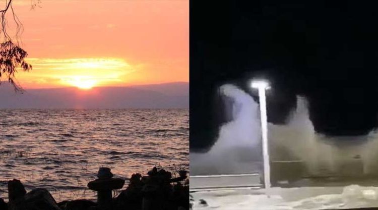 Se desborda el Mar de Galilea por primera vez en 300 años