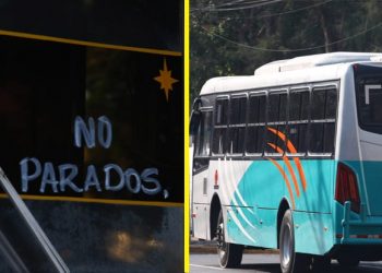 Estos son los mensajes que llevan los buseros para hacer conciencia a la ciudadanía a cumplir con la cuarentena