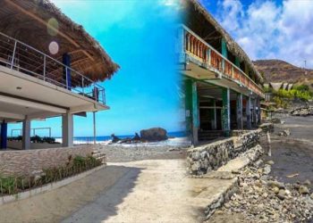 Así lucen las playas de la Libertad tras cuarentena domiciliar