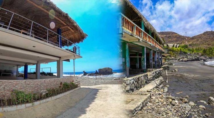 Así lucen las playas de la Libertad tras cuarentena domiciliar