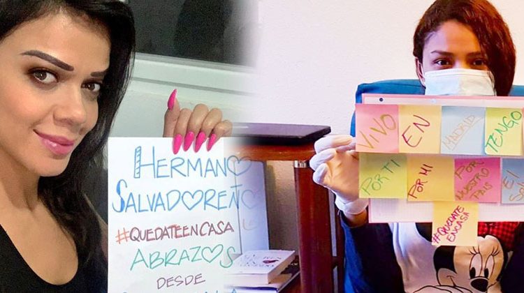 Salvadoreños en el exterior se unen a la campaña “quédate en casa” para combatir el Covid-19