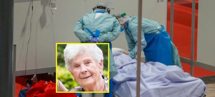 Mujer de 90 años fallece tras renunciar a un respirador artificial para cederlo a los jóvenes