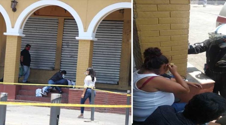 Mujer con 8 meses de embarazo se queda dormida tras pasarse de copas en el parque Libertad