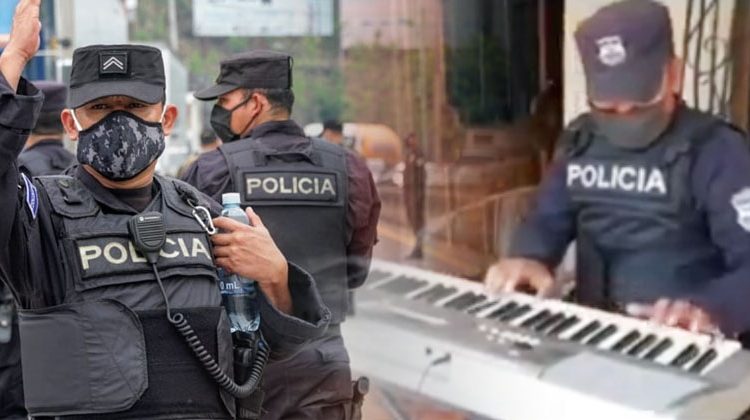 Agente de la PNC compone e interpreta emotiva canción que dedica a sus compañeros, los “Héroes de azul”