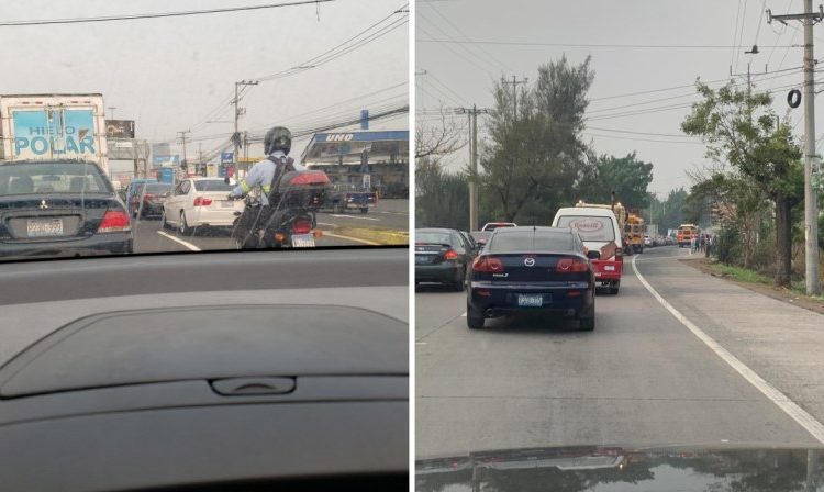 El tráfico de El Salvador se desborda este lunes en plena Cuarentena Domiciliar por COVID-19