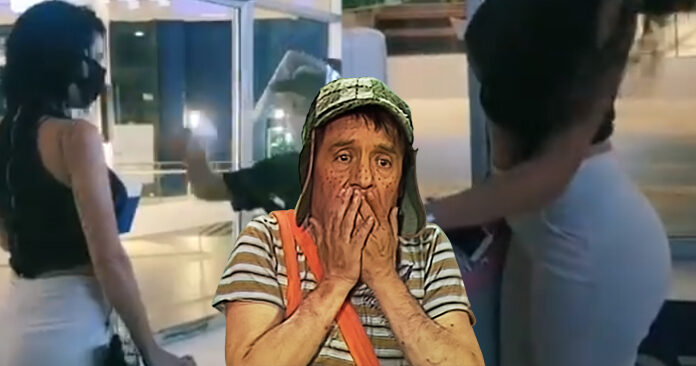 CIRCULA VÍDEO DE MUJERSOTA PROBANDO LOS FILTROS SANITARIOS EN CINEPOLIS PARA SU RE-APERTURA DONDE SE ROBO TODAS LAS MIRADAS
