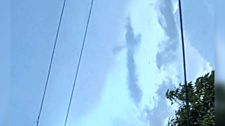Impresionante señal se forma en los cielos de Chalatenango