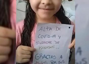 Niña de 5 años supera el COVID-19 y el síndrome de Kawasaki al mismo tiempo