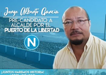 Así es como debes  votar por Jorge Alberto García en el Puerto de La Libertad