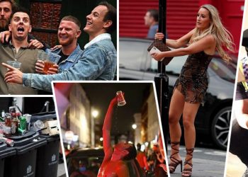 Descontrol: Se viralizan bochornosas imágenes tras la reapertura de los bares en Inglaterra