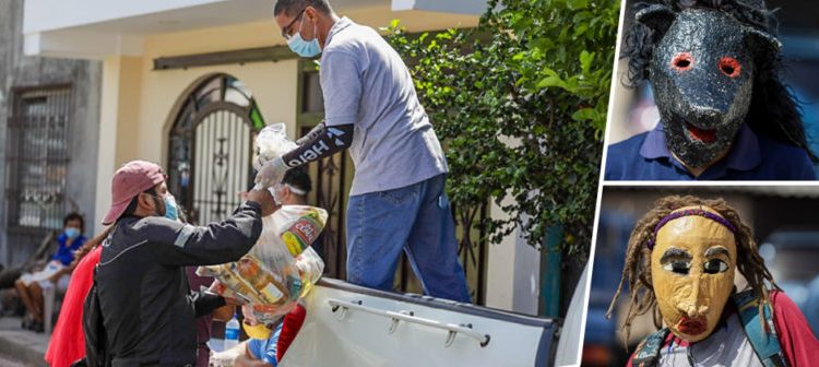 Entregan paquetes alimentarios a “los Viejos de Agosto”, quienes se han visto afectados por la pandemia