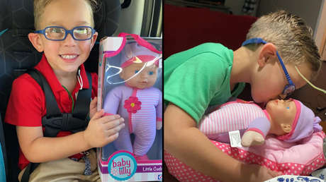 Un niño pide de regalo una muñeca para «ser un gran padre» y conmueve a los internautas