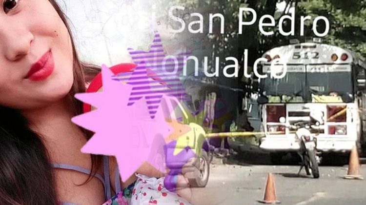 Mujer pierde la vida tras ser embestida cuando se bajaba de un autobús; su bebé se encuentra delicada
