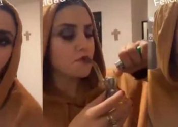 Diputada de México “fuma” marihuana para celebrar su legalidad