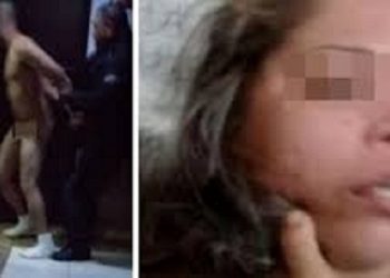 Policía llega a un motel por una denuncia y se desmaya al descubrir que su esposa participaba en un trío