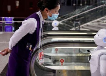 «¡Deja de ser caprichoso!»: Dos robots discuten acaloradamente en una biblioteca china