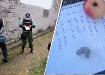 ¡Con las manos en la manzana!: Sorprenden a joven con hierba seca en Santa Tecla