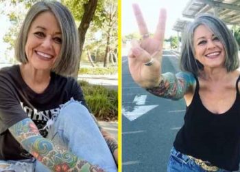 A sus 56 años la criticaron por sus tatuajes y su ropa juvenil, pero respondió usando botas de Hello Kitty